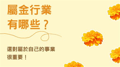 屬金 行業|選對屬於自己的事業很重要！屬金行業有哪些？【五行…